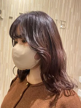 セミロング 坂上 立のヘアスタイル