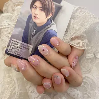 ネイル La neige* yuki 🥯🍑のネイルデザイン