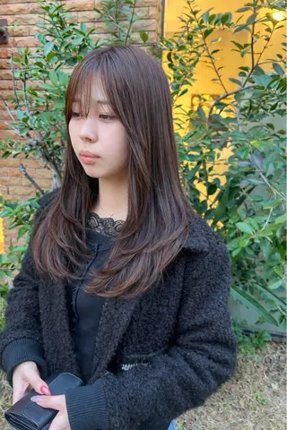 ロング kaho/ 透明感カラー🫧のヘアスタイル
