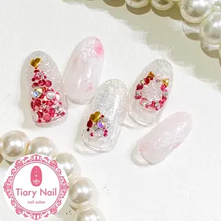 ネイル 💗🪽Tiary Nail🪽💗のネイルデザイン