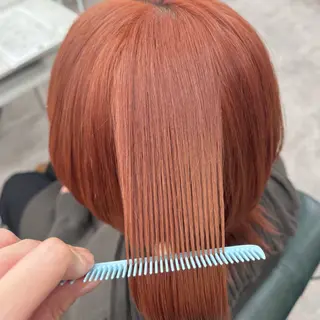 ショート カラー JUNSHIN🦋 ヘアセット／カラーのヘアスタイル