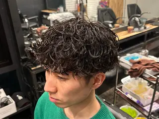 ショート パーマ メンズ ツイスパ/メンズ パーマ/歩夢のヘアスタイル