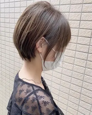 ショート カラー ショート、ボブ シマダマサトのヘアスタイル