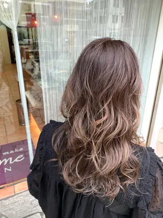 カラー 髪質改善 Blumeのヘアスタイル