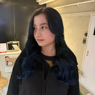 ロング カラー ヘアアレンジ 海外/ハイトーン🪽 ☯️ami☯️のヘアスタイル