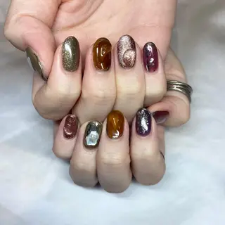 ネイル happiness プライベートサロンのネイルデザイン