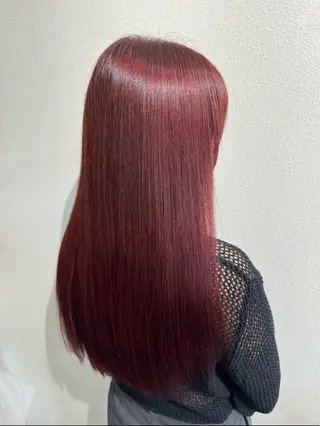 ロング カラー 🎀ブリーチ🎀 艶カラー/yukiのヘアスタイル