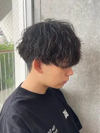 パーマ メンズ メンズモテパーマ💙 fuwaのヘアスタイル