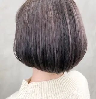 カラー ショート・ボブ 徳竹淳一のヘアスタイル