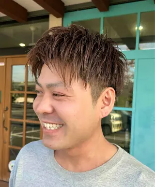 ミディアム メンズ THE MEN . BY LIOS所属・LIOS 中村 杏奈のヘアスタイル