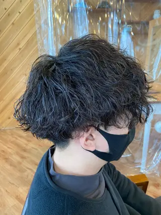 パーマ メンズ hair salon Ranun (ヘアサロン ラナン)所属・城間 勇妃のヘアスタイル