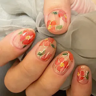ネイル nail　milky 〜深夜にもネイル〜のネイルデザイン