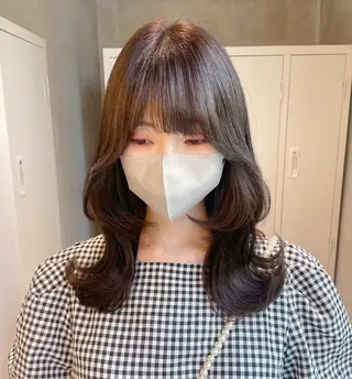 ロング 銀座／レイヤーカット 🤍内野すみれのヘアスタイル