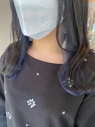 ロング F-card所属・shiga mariaのヘアスタイル