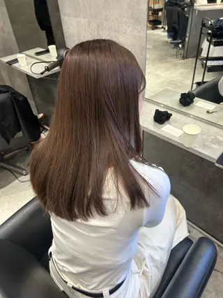 セミロング カラー 外国人風ヘア/ 髪質改善/ayacaのヘアスタイル