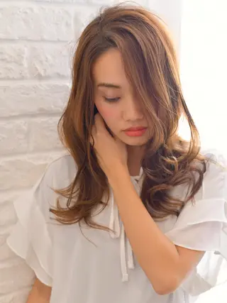 セミロング 【髪質改善師】 鈴木伸之介のヘアスタイル