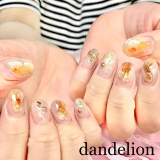 ネイル dandelion ダンデライオンのネイルデザイン