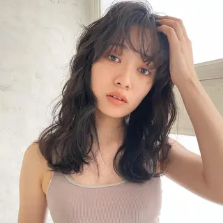 ミディアム 渡邊 直輝のヘアスタイル