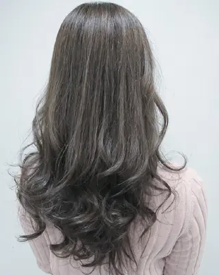 ロング カラー 💎大人ハイライト 💎上杉一也💎のヘアスタイル