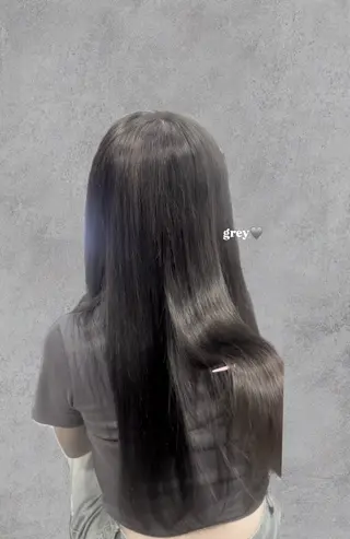 ロング カラー ハイトーン/トレンド 杏🎀ོのヘアスタイル