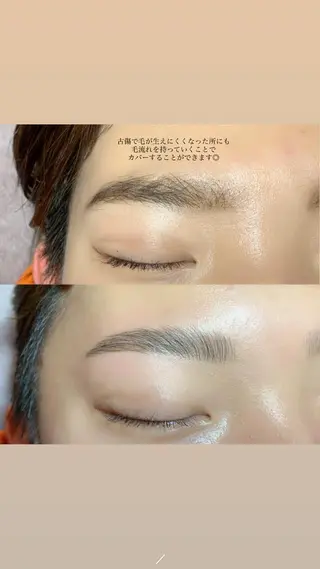 アイブロウ Vias natsumiのマツエク・マツパデザイン