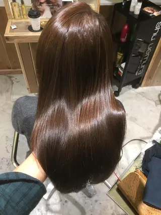 ロング カラー 舘野 太嘉宏のヘアスタイル