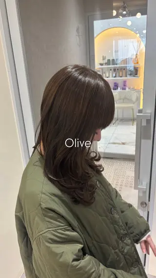 ロング カラー TinkerLip所属・レイヤー/ボブ/暗髪 透明感カラーChieのヘアスタイル