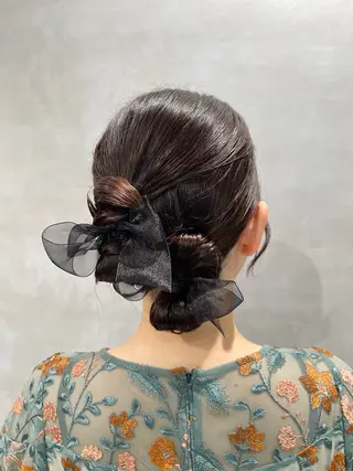 ヘアアレンジ charm《銀座》 ヘアセット/縮毛矯正のヘアスタイル