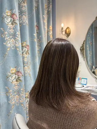 ミディアム カラー ルミア所属・MASUMI／ 川西能勢口LUMIAのヘアスタイル