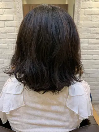 ミディアム カラー SHANTi 飯塚 ヘアセット/髪質改善のヘアスタイル