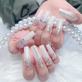 ネイル 💎CC・NaNa 韓国風ネイル🌙Cのネイルデザイン
