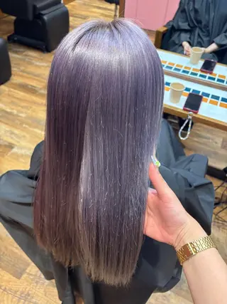 カラー ブリーチ/パーマ ♡MIYUU♡横浜のヘアスタイル