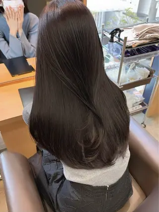 ロング カラー Omnis表参道所属・イデ マサキのヘアスタイル