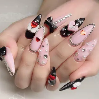 ロング ネイル nail salon azuのネイルデザイン