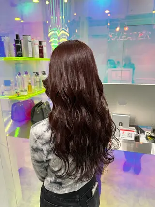 ロング 🥀社内技術講師🥀 稲場皓一のヘアスタイル