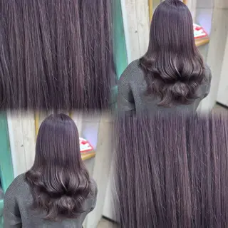 ロング カラー 髙橋 李里亜のヘアスタイル