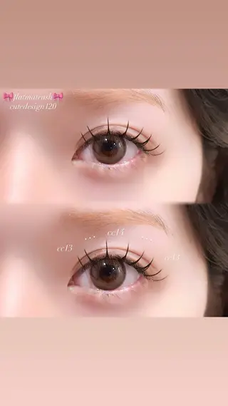 マツエク・マツパ 【TRISH】 かのん🎀🐰ྀིのマツエク・マツパデザイン