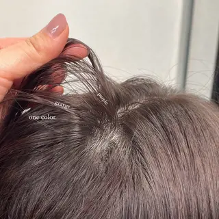 カラー 透明感🍨レイヤー ヘアセット/miyuのヘアスタイル