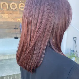 ミディアム カラー 髪質改善カラー /ayakaのヘアスタイル