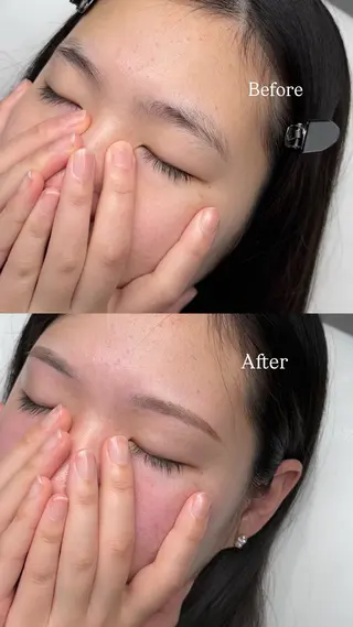 メンズ アイブロウ iBROW. 熊見怜奈の眉毛・アイブロウイメージ