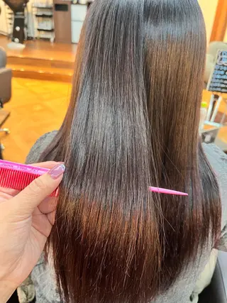 セミロング 🍒Ayana🍒 艶カラー🍒のヘアスタイル