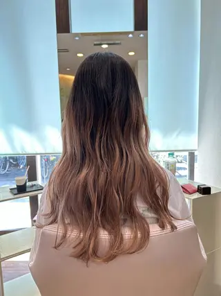 ロング オリーブ南森町✨️ 畑中さとこのヘアスタイル