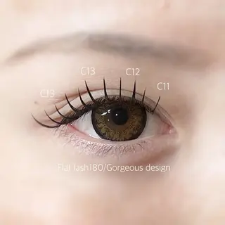 マツエク・マツパ beauty eye所属・中島 美月のマツエク・マツパデザイン