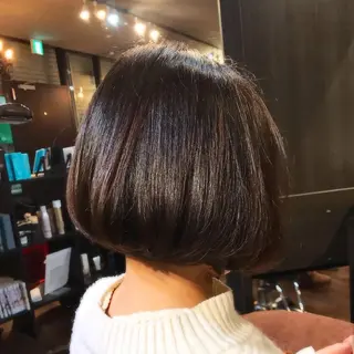ショート ナカジマ ハルカのヘアスタイル