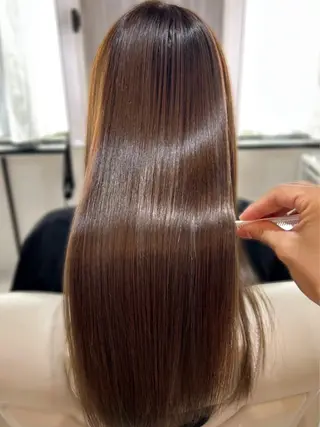 ロング DALIA横浜所属・🫧横浜 縮毛矯正 RIKO🫧のヘアスタイル