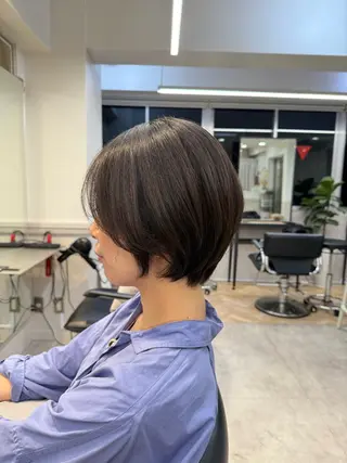 ショート an🦋ショートボブ 【東日本橋】のヘアスタイル
