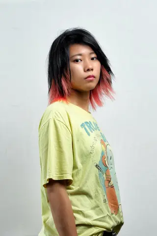 ミディアム 大西 洋平のヘアスタイル