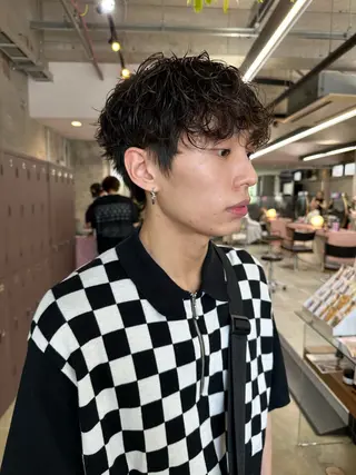 パーマ myu 🐈‍⬛のヘアスタイル