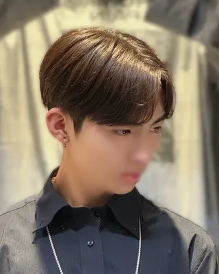ショート パーマ メンズ YUKI🇰🇷 カルマ／ダウンパーマのヘアスタイル