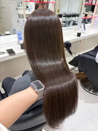 ミディアム カラー ヘアアレンジ 💟RINNA 艶カラー💟のヘアスタイル